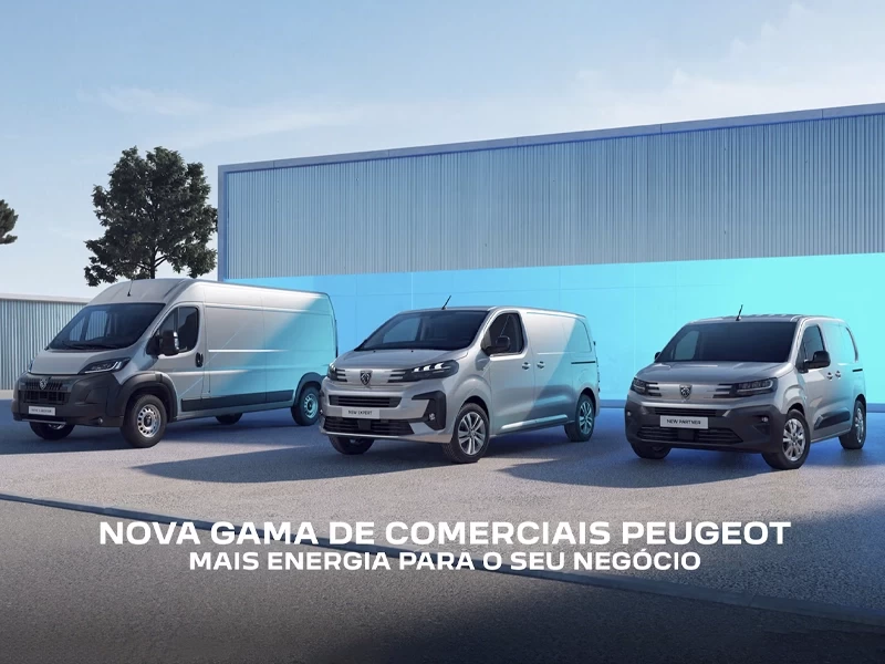 Gama de Viaturas Comerciais Peugeot