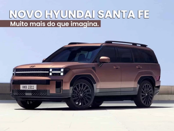 Novo Hyundai Santa Fe disponível na Cardan